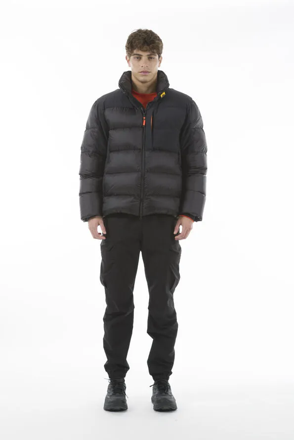 ID80212-Parajumpers Black Gover Down Jacket